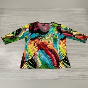 Valentina Multi Color Blouse